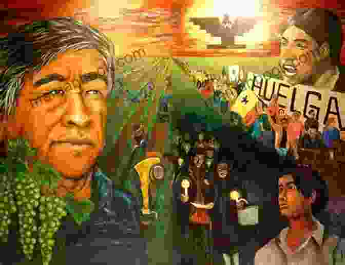 A Mural By Maria Baez, Featuring A Group Of Farmworkers With Symbolic Imagery And Bright Colors Ties That Bind Maria Baes