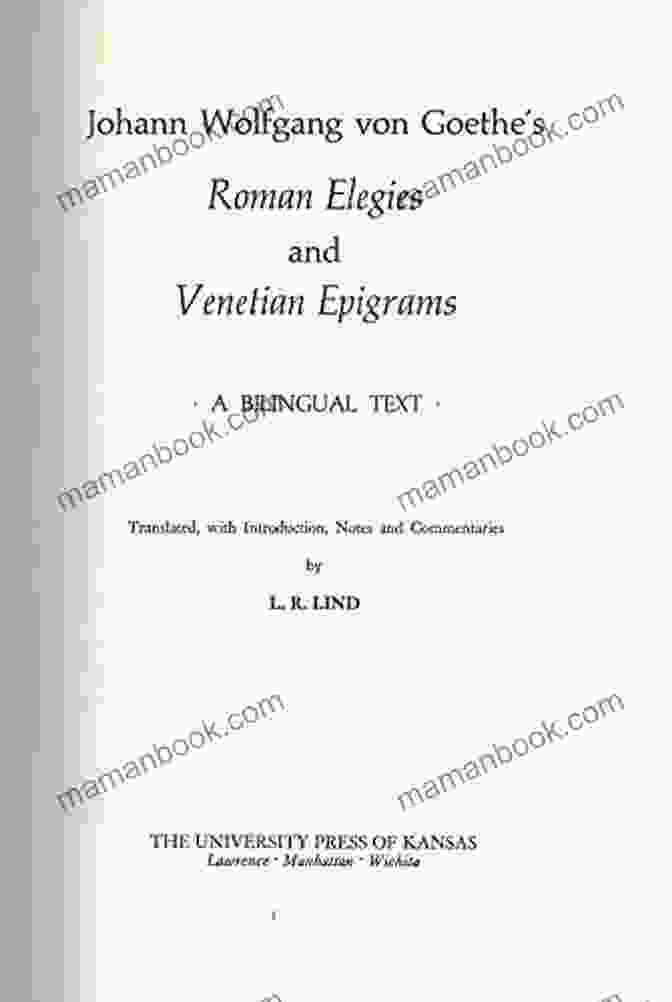 Ballads And Epigrams By Johann Wolfgang Von Goethe The Complete Poems: Hermann And Dorothea Reynard The Fox The Sorcerer S Apprentice Ballads Epigrams Parables Elegies And Many More