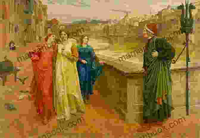 Dante Meeting With Prominent Figures From The Italian City States Commentary And Ideology: Dante In The Renaissance