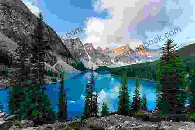 Panoramic View Of A Sprawling Wilderness With Towering Mountains And Crystal Clear Lakes Great Hunting Adventures: Volume I