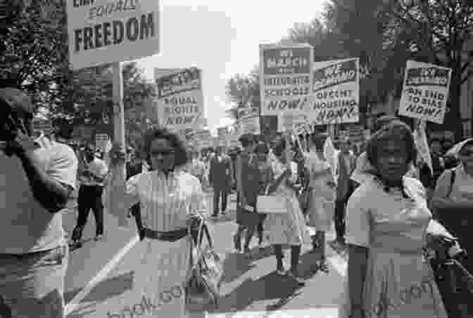 Photo Of Civil Rights Protesters Marching BLACK HISTORY QUIZBOOK: 30 TRIVIA QUESTIONS ABOUT IMPORTANT EVENTS AND PERSONALITIES IN BLACK HISTORY