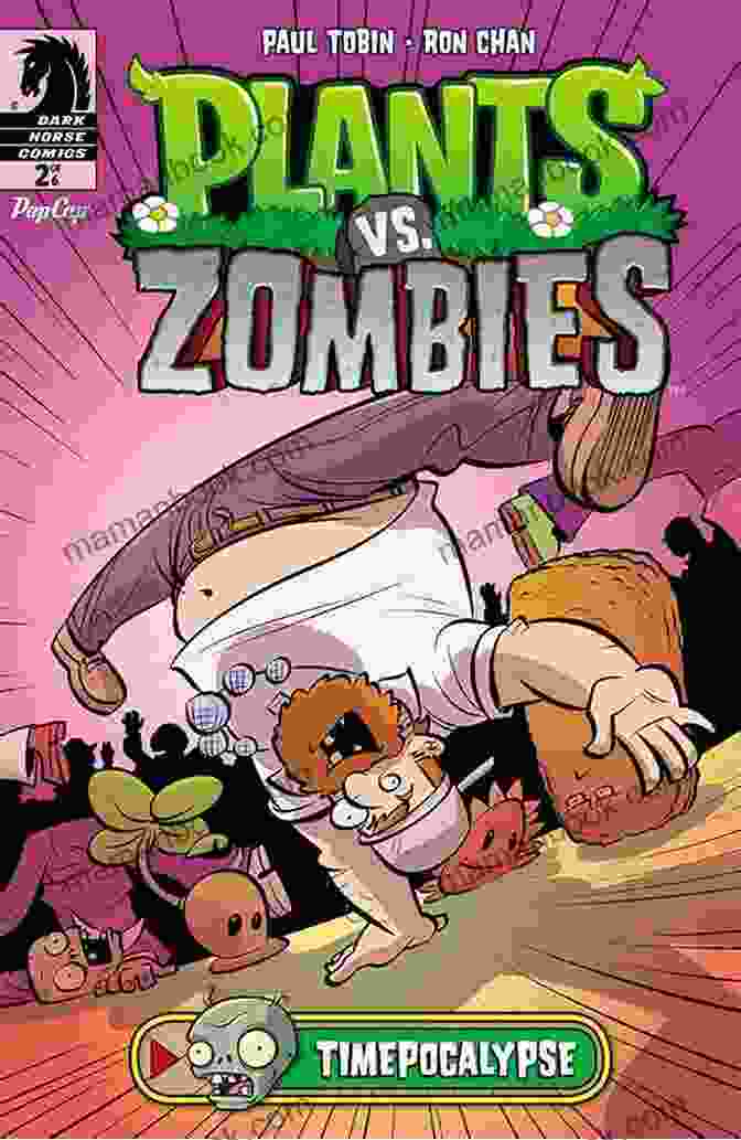 Plants Vs. Zombies: Timepocalypse Interior Page Featuring Peashooter, Sunflower, And Wall Nut Plants Vs Zombies: Timepocalypse #6 Paul Tobin