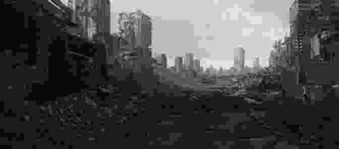 Ruined Cityscape In The Aftermath Of An Apocalypse Afterlands: A Novel Steven Heighton